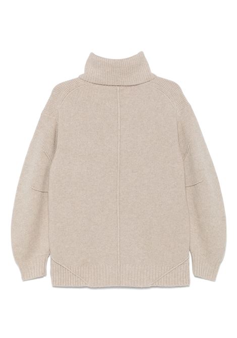 Maglione a collo alto in beige Helmut lang - donna HELMUT LANG | O06HW708E63